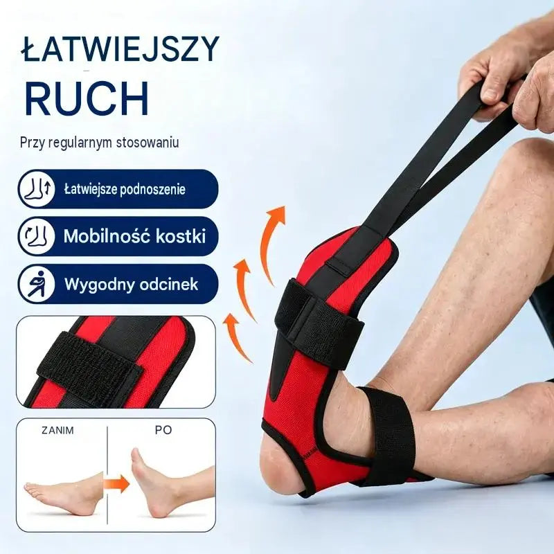 【2 sztuki 109 zł】Pas rozciągający i rozciągający więzadła do jogi i fitnessu – oddychający i regulowany pasek na kostki i stopy, regeneracja i elastyczność