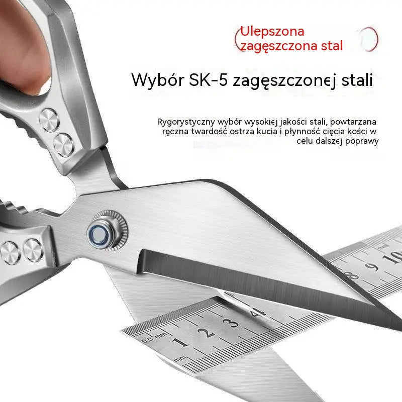 🍗✂️Wielofunkcyjne, wytrzymałe nożyczki kuchenne💯Krojenie mięsa i kości
