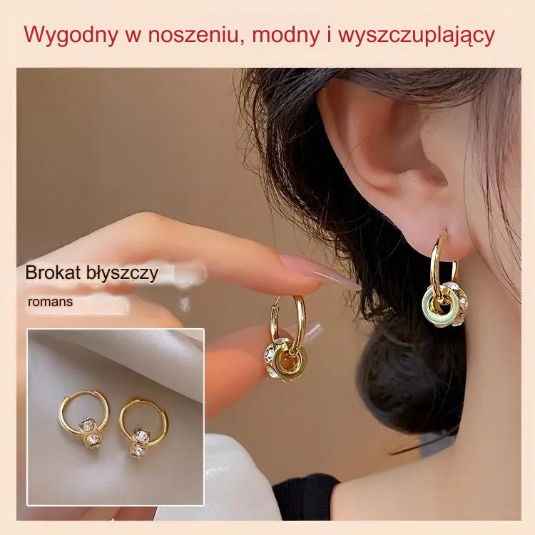 Wyrafinowane i eleganckie kolczyki dla smukłej talii