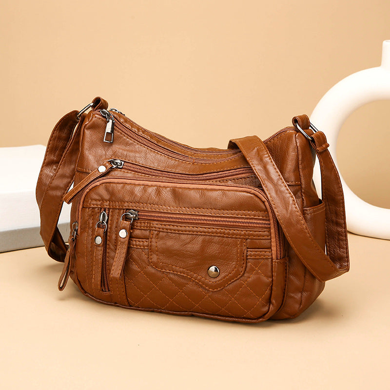 💥Ograniczona czasowo zniżka 50%👜Nowa, pojemna, miękka skórzana torba na ramię/torba listonoszka