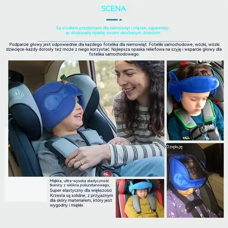 Zagłówek do spania w samochodzie: regulowany, miękki i zapewniający dobre podparcie