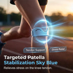 🩺Sportowy stabilizator kolana👉 Kolano potrzebuje czasu. Ta taśma mu go daje.