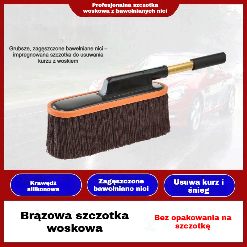 🔥HIT SPRZEDAŻY🔥 Miotełka do samochodu z teleskopową wysuwaną rączką 🚗