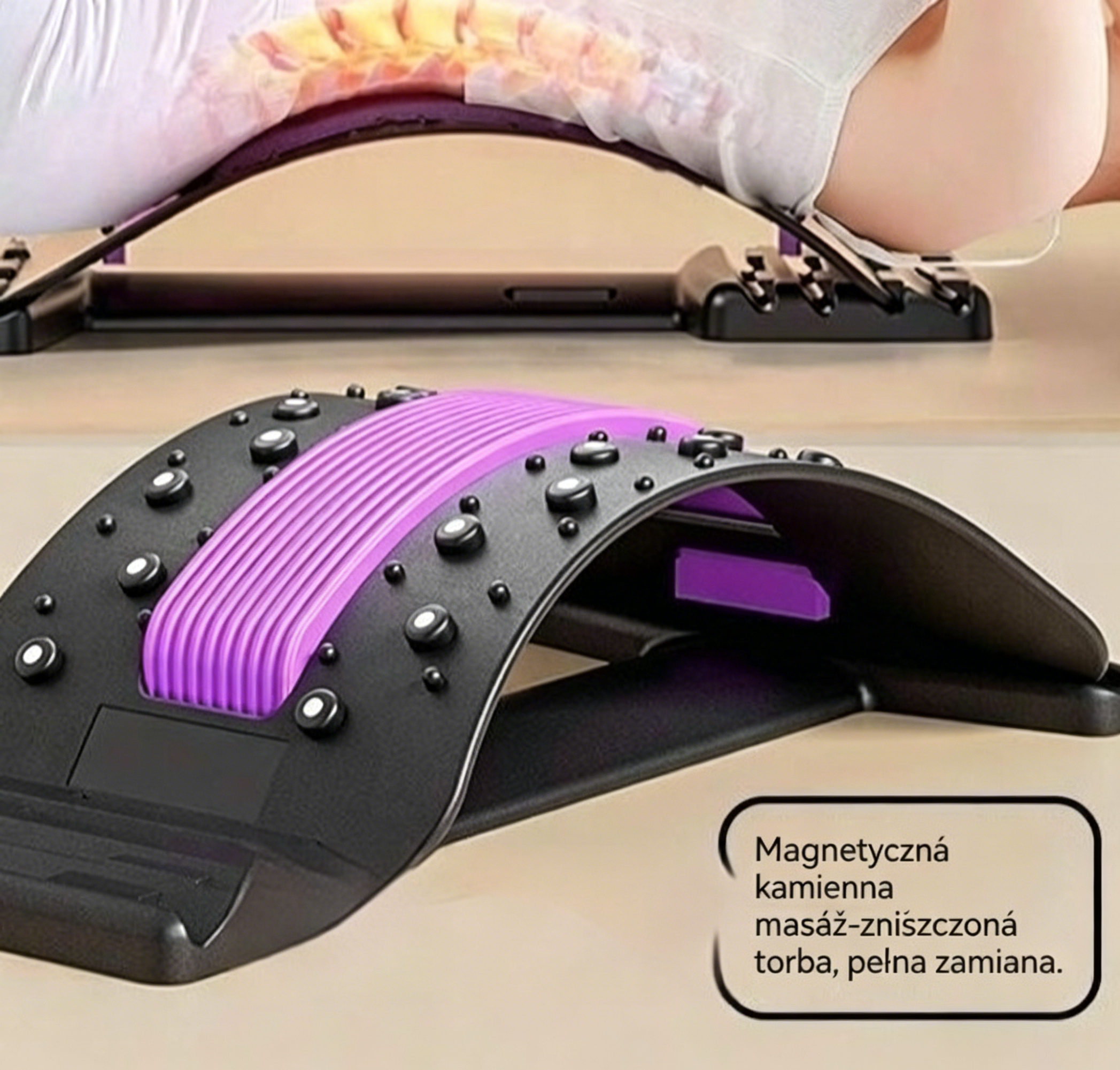 -50%! 🔥🧘‍♂️ Korektor kręgosłupa 26° – natychmiastowa ulga dla pleców-4315003