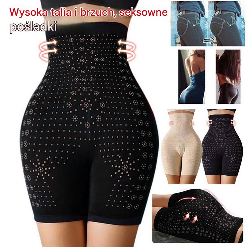 🔥✨【Kup jeden, a drugi dostaniesz gratis】Letnia, oddychająca damska bielizna modelująca sylwetkę z wysokim stanem, z efektem plastyki brzucha i uniesienia bioder