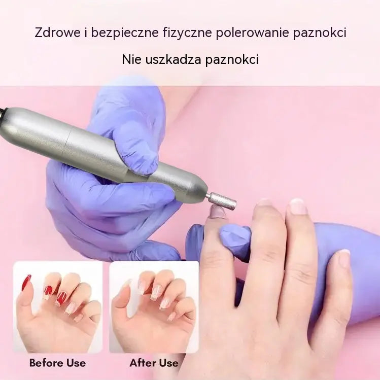 💅👍 Elektryczny pilnik do paznokci do leczenia grzybicy paznokci