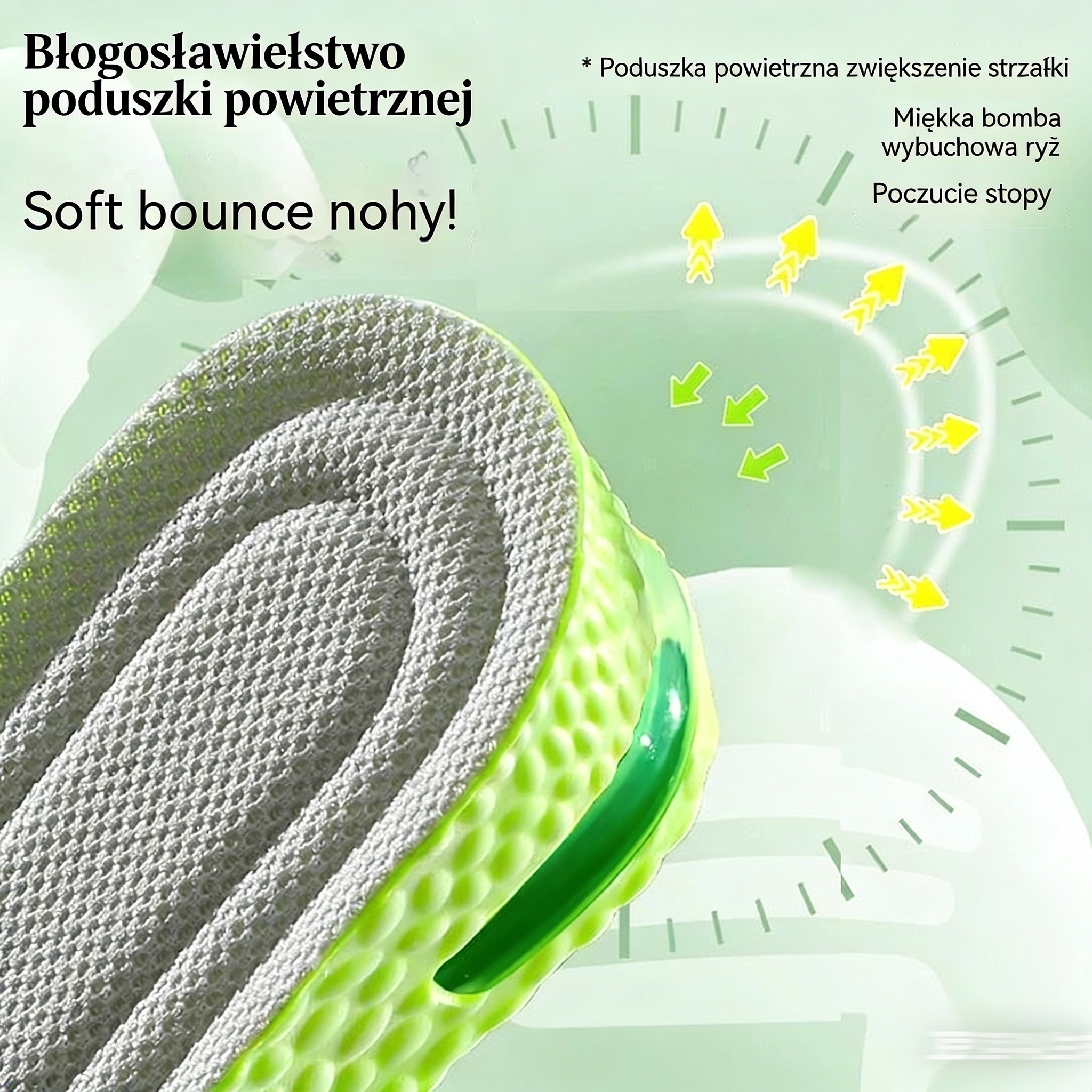 💥【Kup jedną parę, drugą dostaniesz gratis】⏰ Wygodne, pogrubione wkładki dodające wzrostu: chodź swobodnie i wyglądaj stylowo!