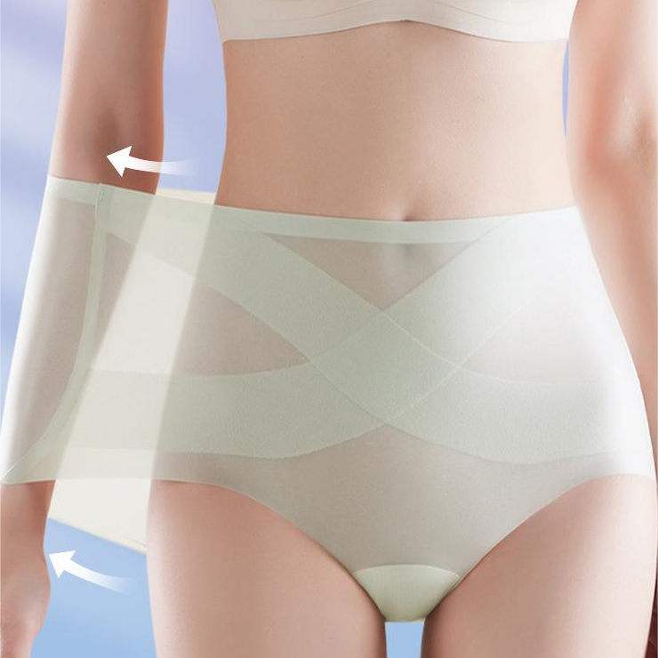 🔥🩲 (6sztuk) Ostatni dzień - 50% zniżki - Nowość Ice Bandage Majtki bezszwowe z wysokim stanem