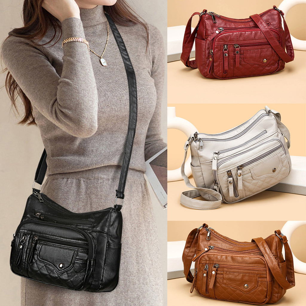 💥Ograniczona czasowo zniżka 50%👜Nowa, pojemna, miękka skórzana torba na ramię/torba listonoszka