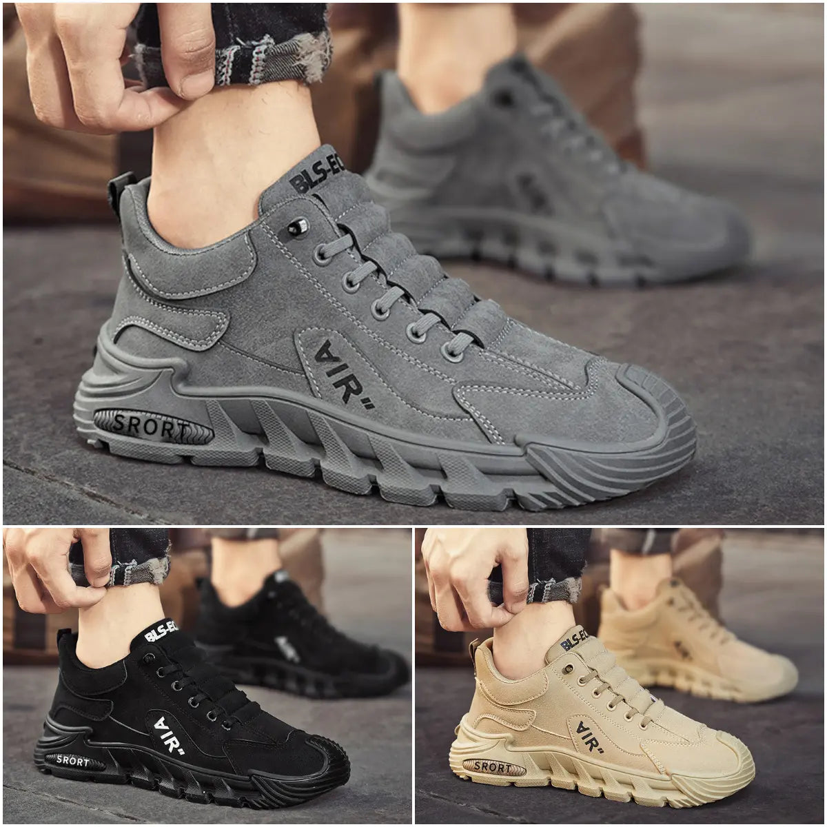 🔥Gorąca sprzedaż – Rabat do 50%!🔥 Męskie buty codzienne, oddychające i wygodne, tkanina wodoodporna