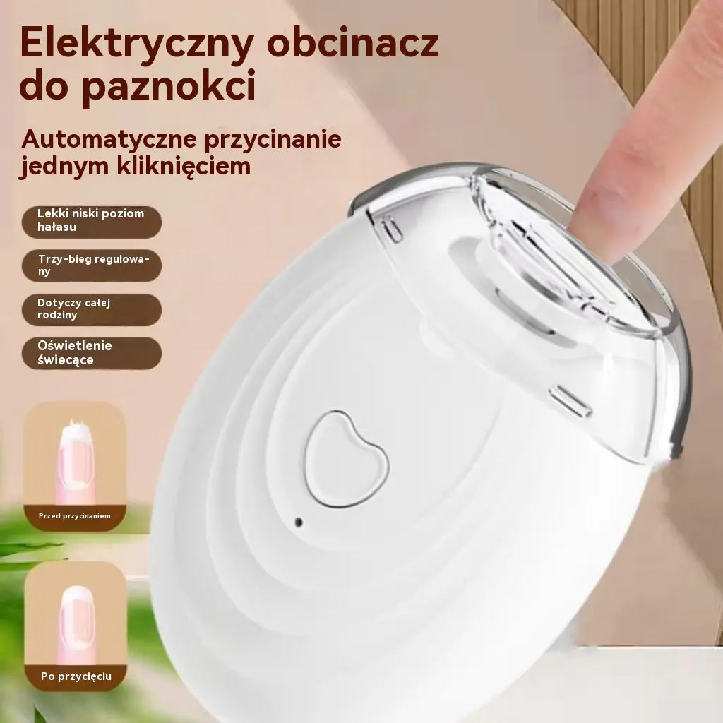🎁 Automatyczny Pilnik do Paznokci dla Niemowląt