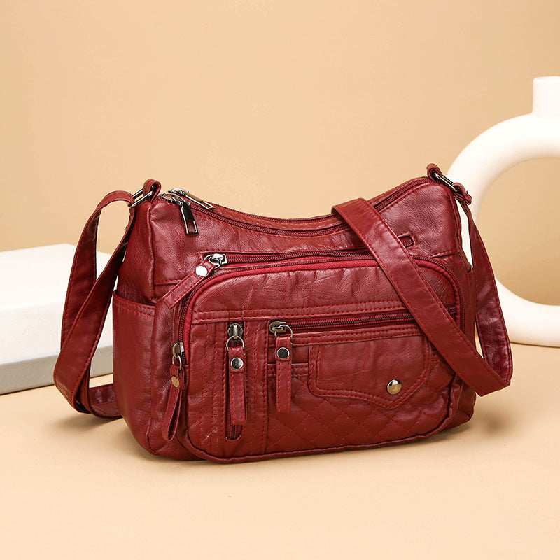 💥Ograniczona czasowo zniżka 50%👜Nowa, pojemna, miękka skórzana torba na ramię/torba listonoszka