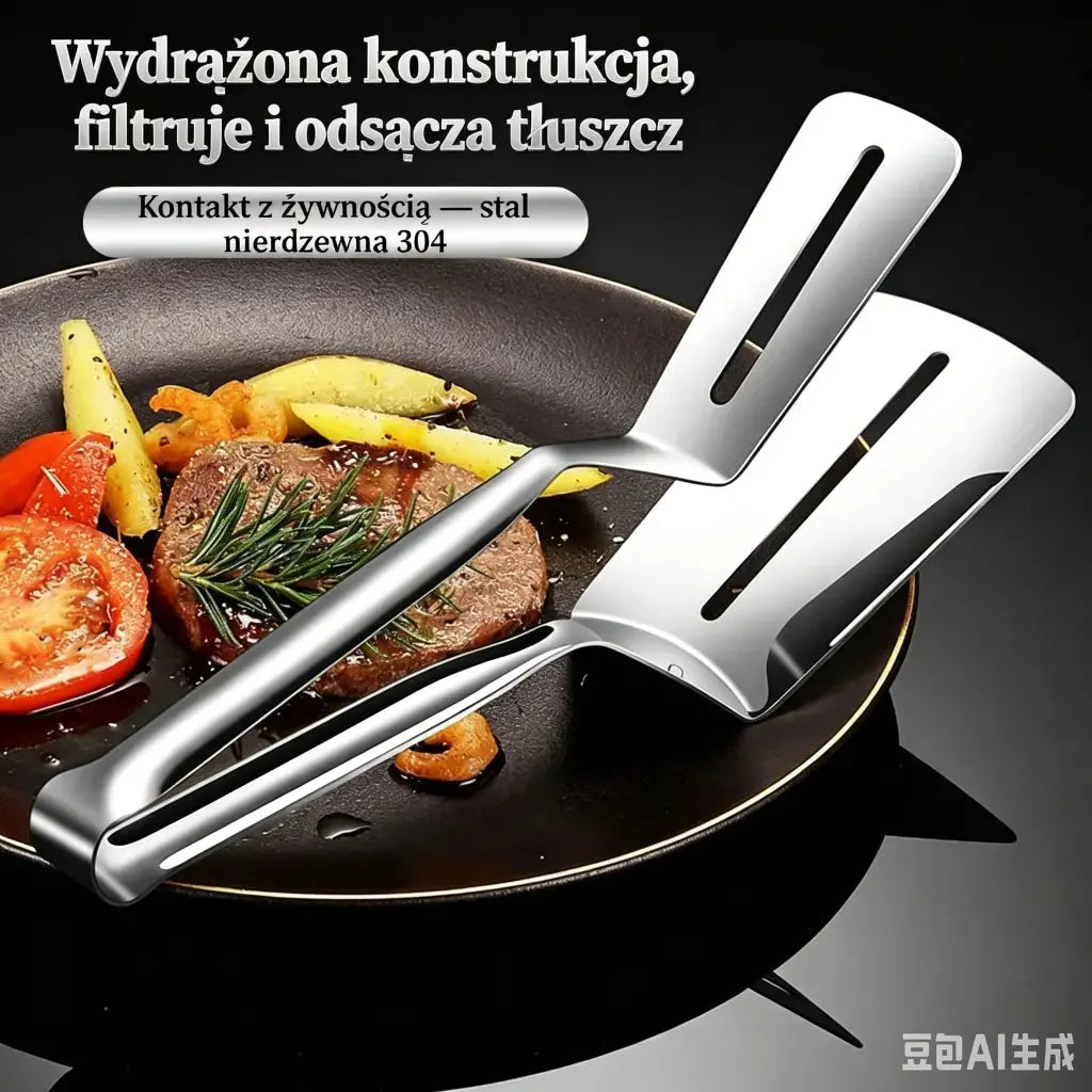 🍳Zacisk do grilla ze stali nierdzewnej