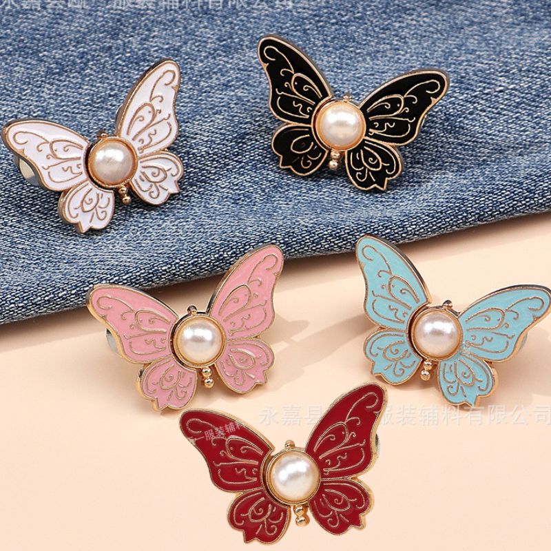 🦋[10 sztuk] Odpinana klamra w kształcie motyla do regulacji talii✨