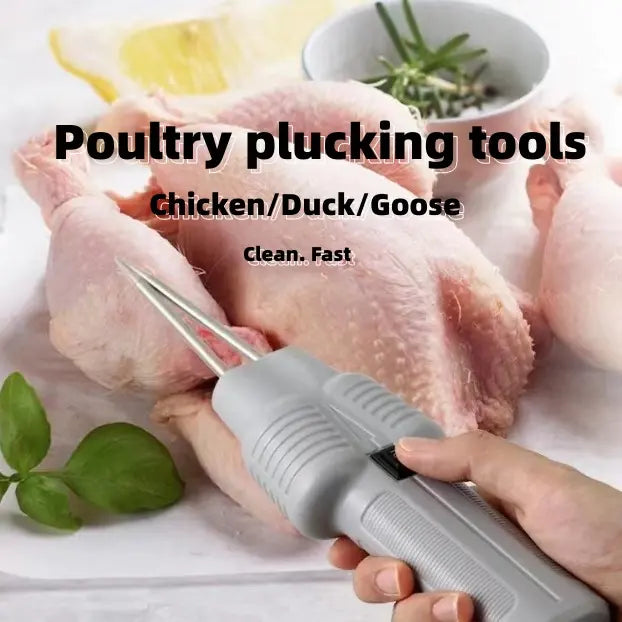 【45% OFF】【🔥Gorąca sprzedaż】🛒🦆Elektryczne urządzenie do szybkiego usuwania piór drobiowych