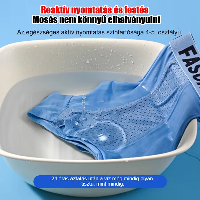 ⏰🔥Oferta ograniczona czasowo🔥【kup 3 otrzymaj 3 za darmo】(6 sztuk) męskie bokserki z lodowego jedwabiu z oddychającą siatką