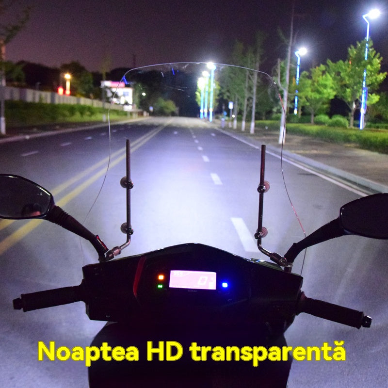 💥💥🏍️【Grubość 2,0 mm, wysokość 37】2026 nowa szyba przednia do motocykla, pojazd elektryczny, uniwersalna szyba przednia