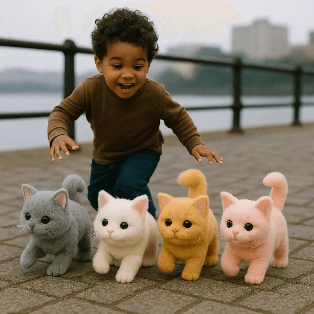 🟣🎁🐱Moje realistyczne zabawki dla kotów – 🐾Dają niekończącą się radość i ciepło