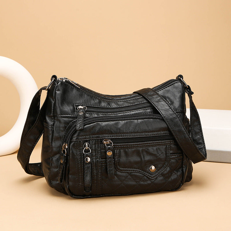 💥Ograniczona czasowo zniżka 50%👜Nowa, pojemna, miękka skórzana torba na ramię/torba listonoszka