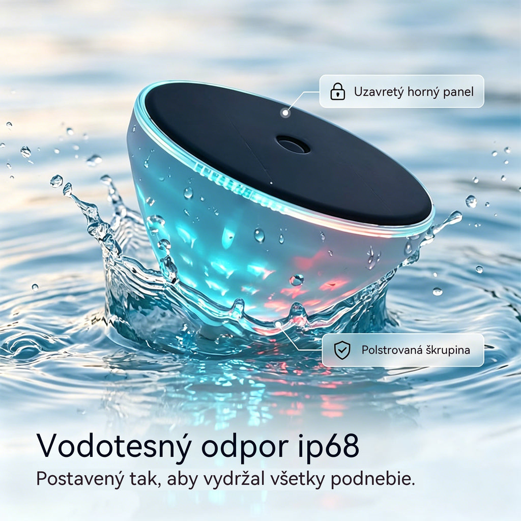 ☀️🐠 Pływająca lampa basenowa zasilana energią słoneczną z projekcją w kształcie ryby💡💦