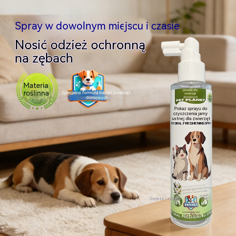 🐱Spray do higieny jamy ustnej zwierząt domowych