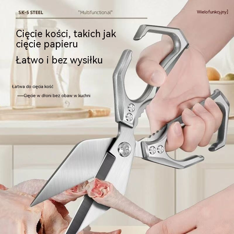 🍗✂️Wielofunkcyjne, wytrzymałe nożyczki kuchenne💯Krojenie mięsa i kości